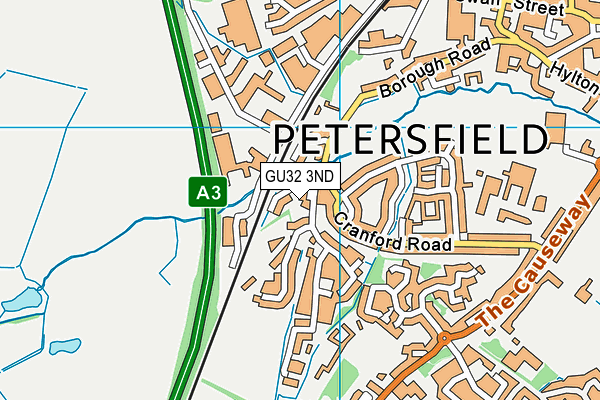 GU32 3ND map - OS VectorMap District (Ordnance Survey)