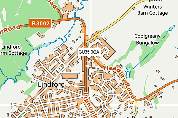 Map of BORDON ANGLING CENTRE LIMITED at district scale