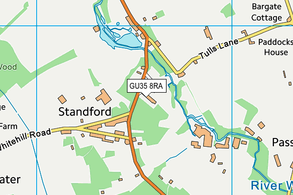 Map of STANDFORD MEDICAL LTD at district scale