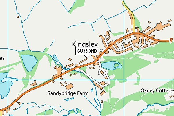 GU35 9ND map - OS VectorMap District (Ordnance Survey)