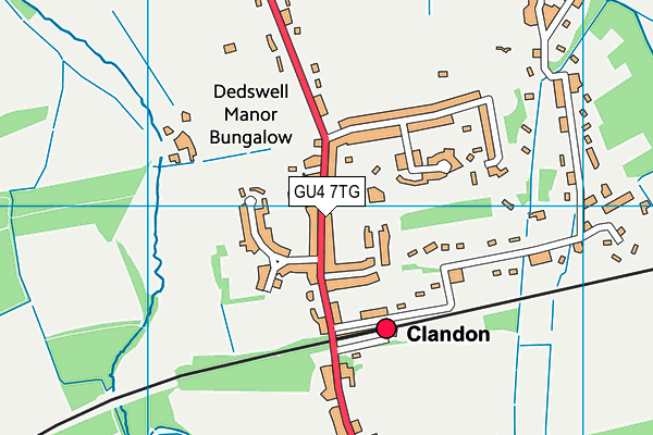Map of OAKGATE LTD at district scale