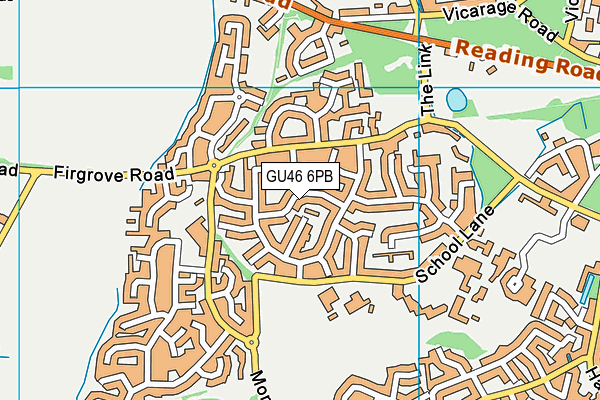 Map of WESTON CUSTOM LTD at district scale