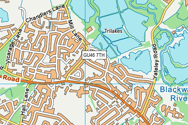 Map of SAYERS ELECTRICAL CONTRACTORS LIMITED at district scale