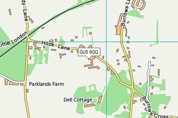 Map of SHERE KITCHENS LTD at district scale