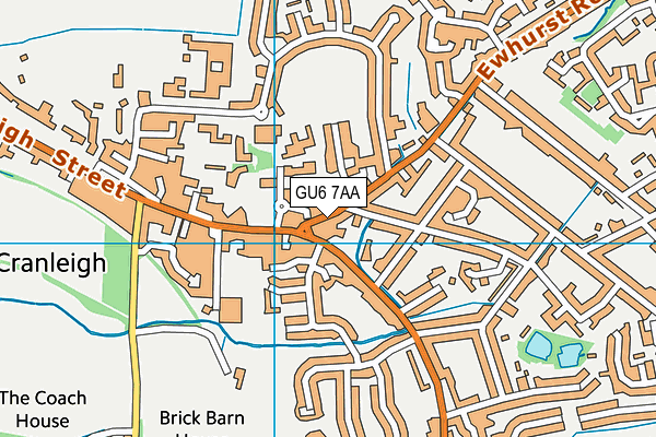 Map of CRANLEIGH SPICE LIMITED at district scale