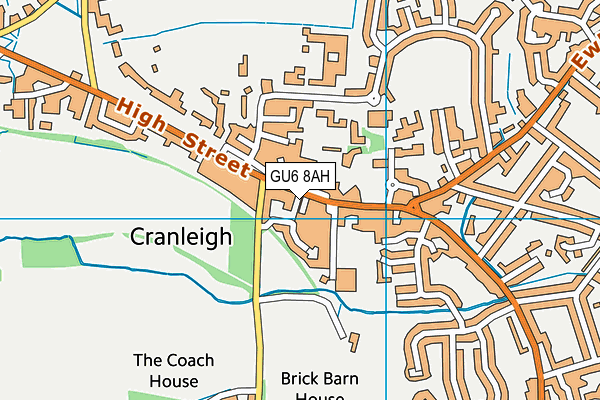 Map of CRANLEIGHTILESANDBATHROOMS LIMITED at district scale