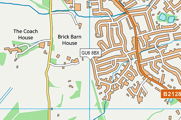 Map of CRANLEIGH BUILDERS LIMITED at district scale