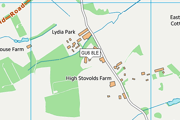 Map of GORDON & CO (SURREY HILLS) LTD at district scale