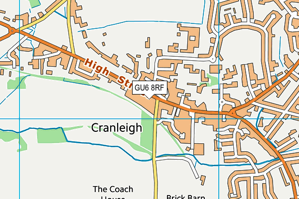 Map of THE PHONE WORKSHOP CRANLEIGH LTD at district scale