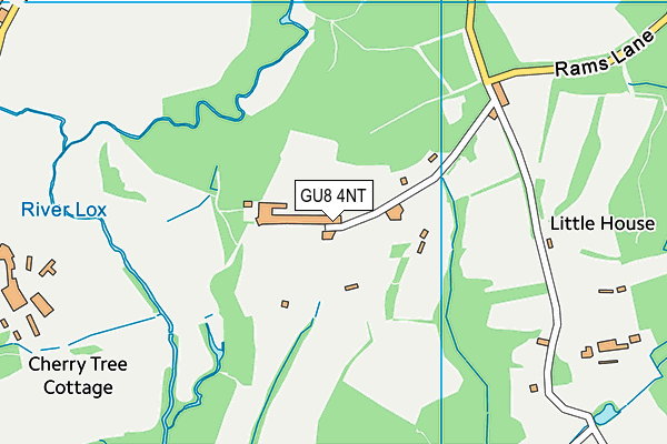 GU8 4NT map - OS VectorMap District (Ordnance Survey)