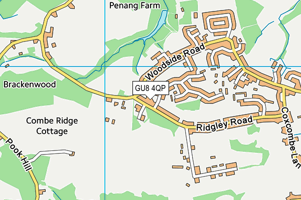 Map of MUDPOD LTD at district scale