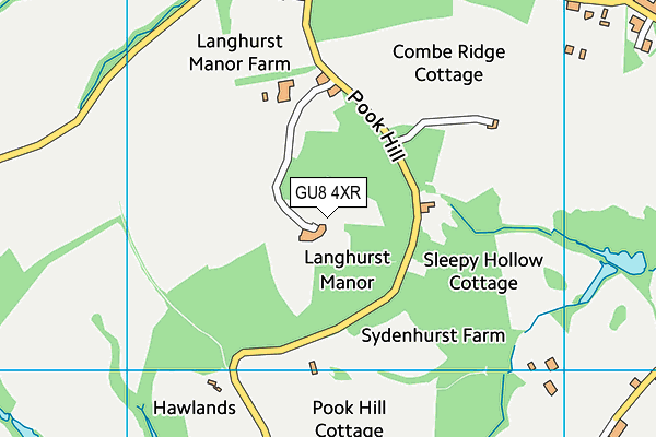 Map of LANGHURST MANOR DEVELOPMENT LIMITED at district scale