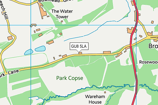 Map of SHOO 592 LIMITED at district scale