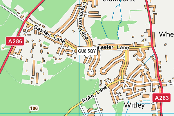 Map of R HOLWELL AND SONS LTD at district scale