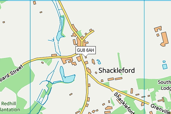 Map of SHACKLEFORD CONSULTING LIMITED at district scale