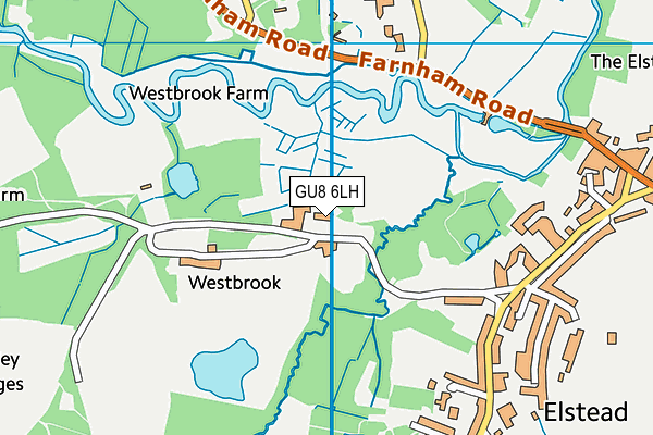 GU8 6LH map - OS VectorMap District (Ordnance Survey)