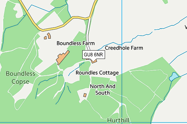 GU8 6NR map - OS VectorMap District (Ordnance Survey)