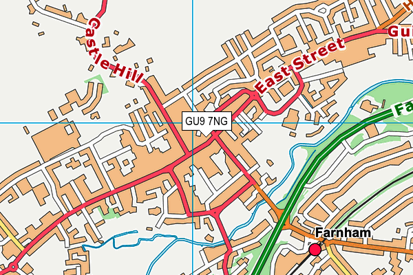 GU9 7NG map - OS VectorMap District (Ordnance Survey)