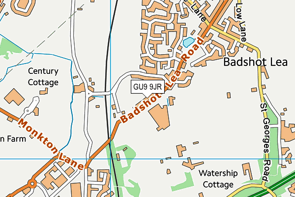 Map of S & S BUILDING SERVICES (FARNHAM) LTD at district scale