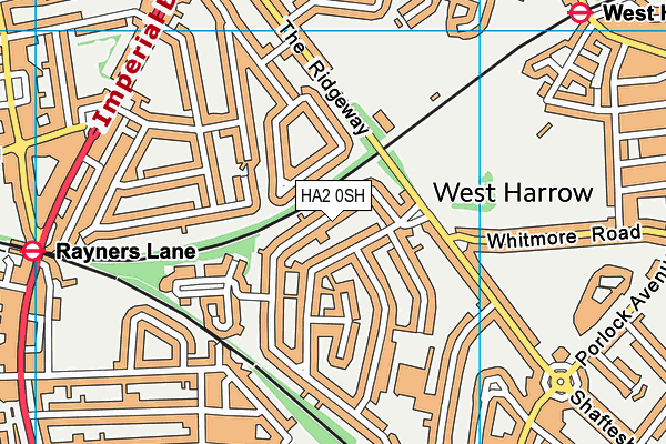 Map of A&C DELIVERY LTD at district scale