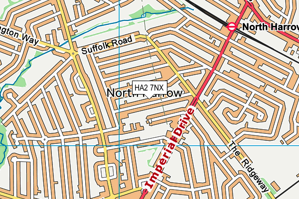 Map of SANOURA LIMITED at district scale