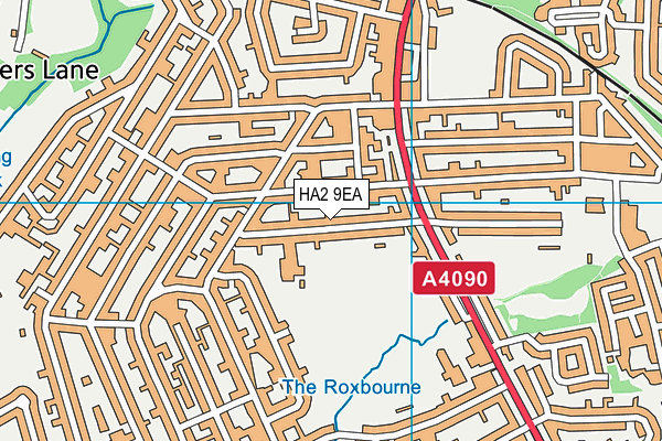 Map of HOPE PRODUCTIONS UK LIMITED at district scale