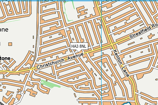 Map of SV RETAIL LIMITED at district scale