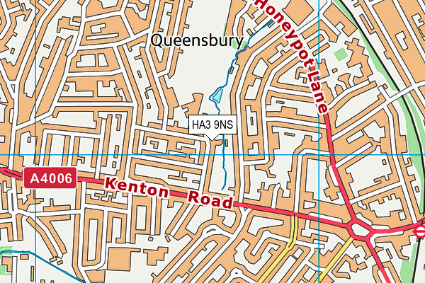 St Bernadette's Catholic Primary School map (HA3 9NS) - OS VectorMap District (Ordnance Survey)