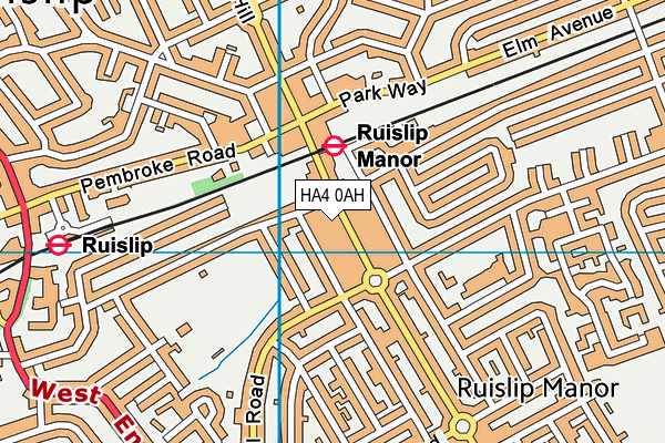 Map of MASTER PLUMBING SERVICE LTD at district scale