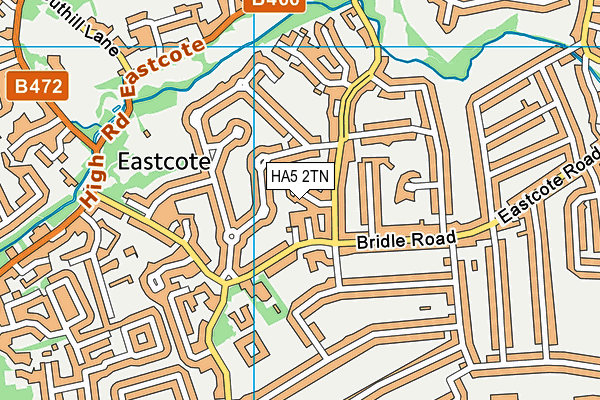 Map of DAWSON ESTATES LIMITED at district scale
