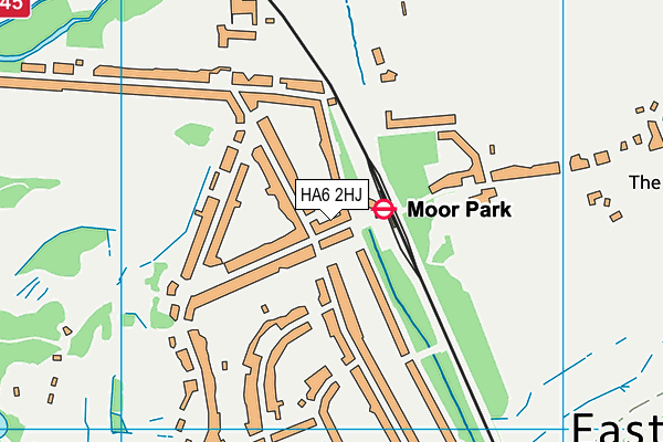 Map of SHEMUL MOOR PARK LTD at district scale