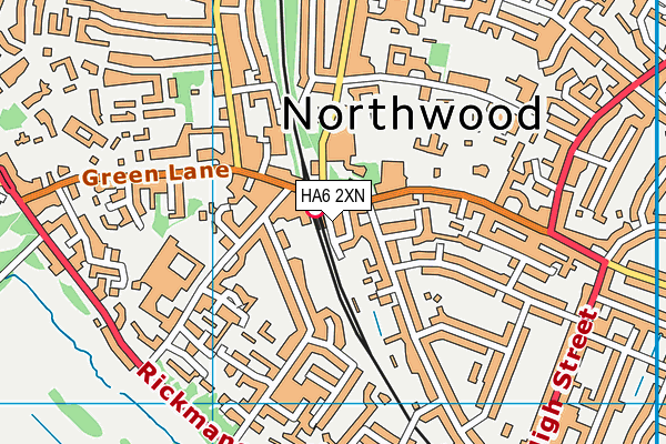 Map of NORTHWOOD COACHWORKS LIMITED at district scale