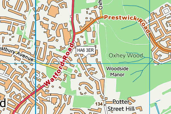 Map of DENHAM GROVE HOTEL LIMITED at district scale