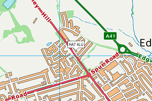 Map of COLBY MEWS LIMITED at district scale