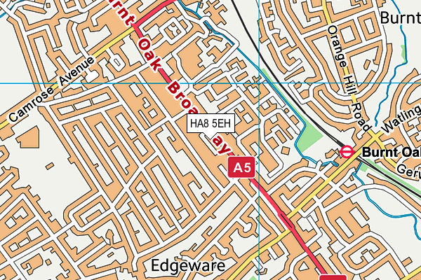 Map of DEJA BRU LIMITED at district scale