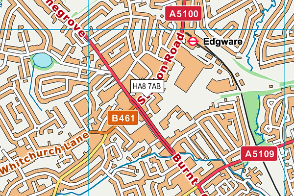 Map of GILMERTON GLEN LTD at district scale