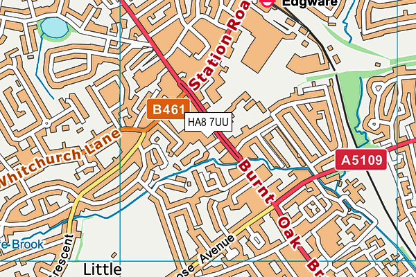 Map of EH 1392 LTD at district scale