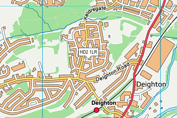 HD2 1LR map - OS VectorMap District (Ordnance Survey)