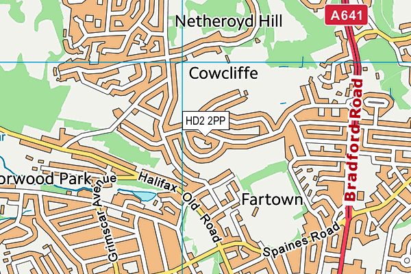 Map of UTOPIAN HOMES LTD at district scale