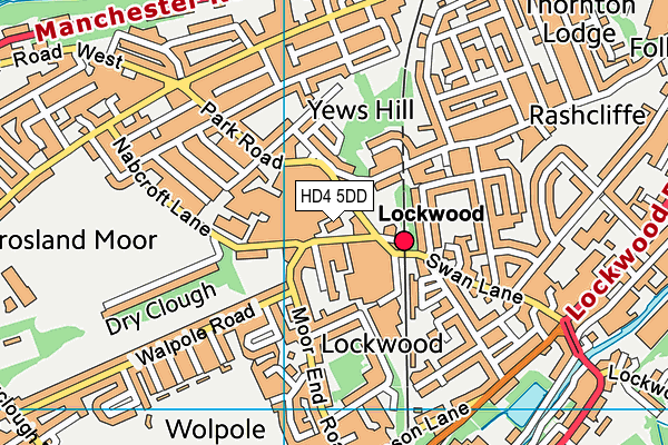 Map of DAVID BROWN SANTASALO UK (INDUSTRIAL) LTD at district scale