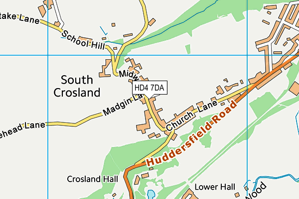 Map of FULTON INDUSTRIES LTD at district scale