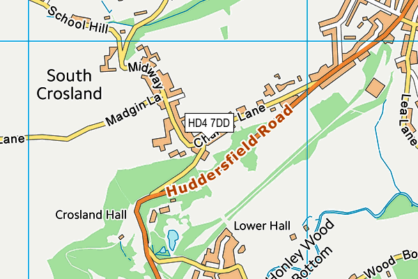 Map of BROWN ROYD ACCOUNTANTS LTD at district scale