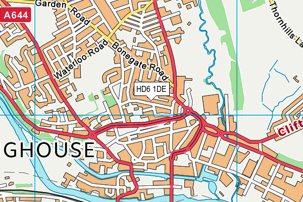 Map of WOBBLY TOWN LTD at district scale