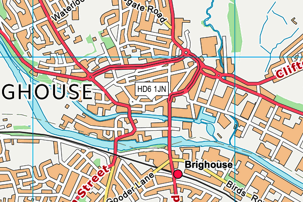 Map of BRIGHOUSE CONVENIENCE STORE LTD at district scale
