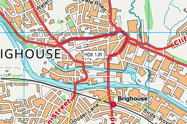 Map of LODGE MORTGAGE SOLUTIONS LTD at district scale