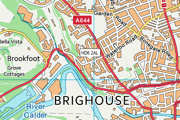 Map of LHH BRIGHOUSE LTD at district scale