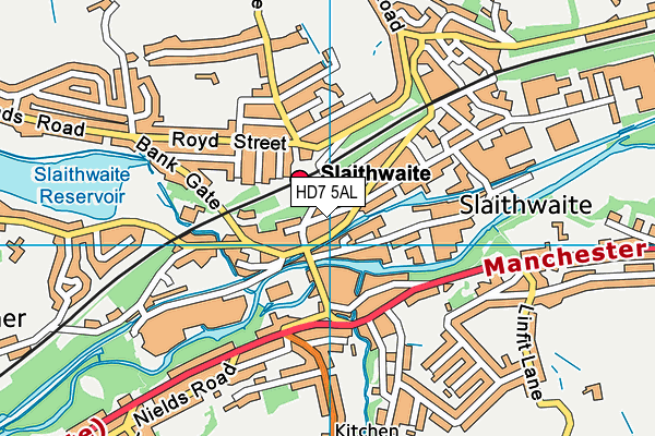 Map of COACH HOUSE MANAGEMENT COMPANY (MARSDEN) LIMITED at district scale
