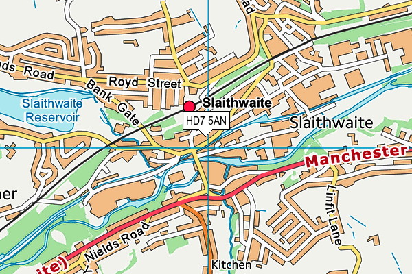 Map of CULTURE CO (MEANWOOD) LIMITED at district scale