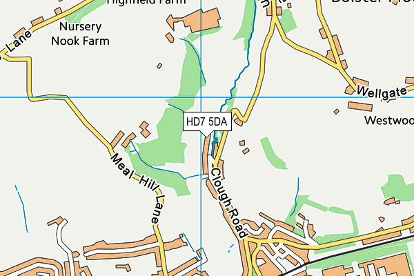 Map of DALES OF YORKSHIRE LIMITED at district scale