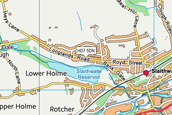 Map of A ASHLEIGH LIMITED at district scale